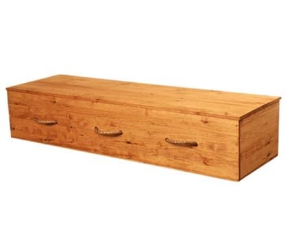 Eco I Pine Box casket