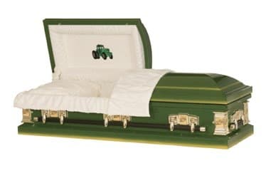 Farmer casket