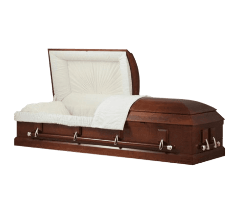 Rustic Oak casket