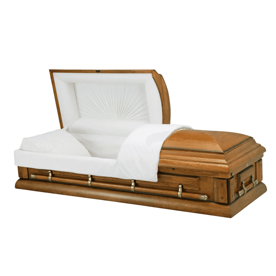 Veneto Oak casket
