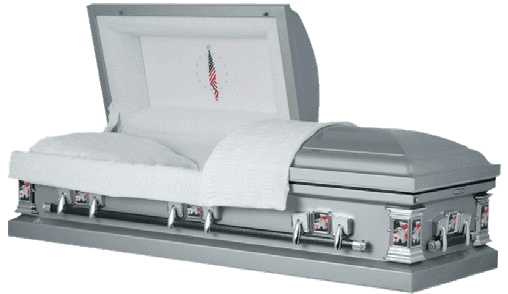 Veteran casket